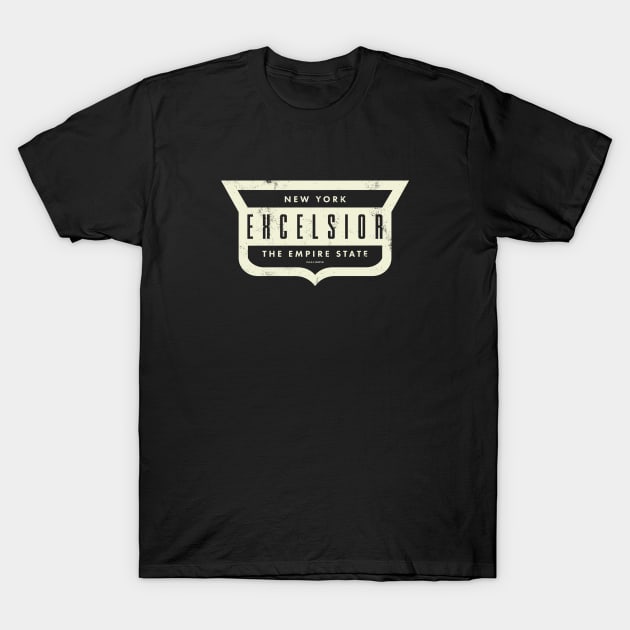 New York - Shield T-Shirt by deadmansupplyco
